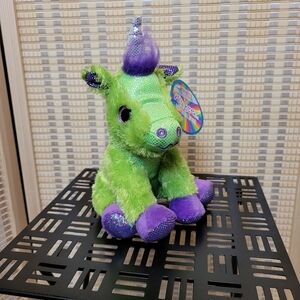Winkeez URIAH Rainbow Unicorn Plush Enchanted Collection From Justice